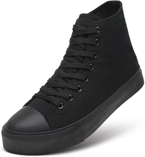 Amazon.com | Shoes 18 Mens Casual Lace Up Canvas Sneaker  display picture 3