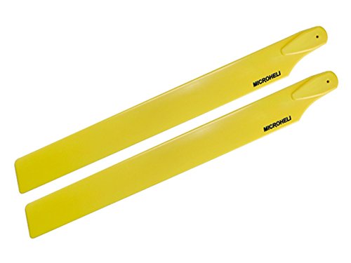 Microheli Plastic Main Blade 250mm (YELLOW) - BLADE 300 CFX / 250 CFX