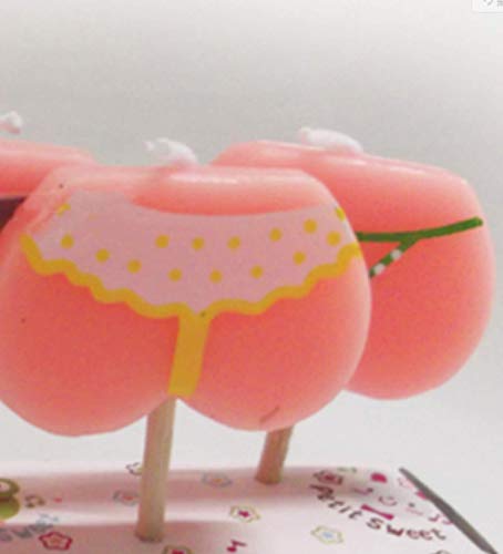 WWWL Creatieve kaars 5 Stks/set Grappige Bikini Verjaardag Kaarsen Party Cake Kaarsen Cake Cupcake Topper Decoratie… - Image 4