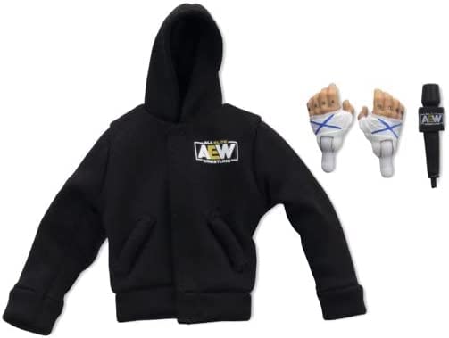 AEW Unmatched Wrestling Action Figure – Sammlerfigur Mit 25 Gelenken, Wählbar (z.B. Brian Cage) – Für Show & Spiel!