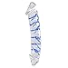 Epichao Blue Swirl Rock Hard Large Double-Ended Glass Dildo Huge Double Head Dildo Crystal Female Masturbator (Large)