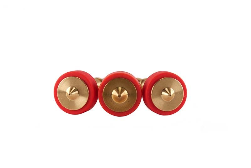 Genuine E3D RapidChange™ Revo, Triple Pack, Brass Nozzles, Upgrade For 3D Printing. Sizes Included - 3 x 0.4mm.