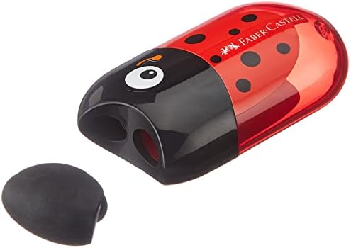 - Estuche doble para lápices Escarabajo, incl. Goma