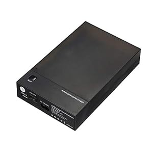 CMDZSW USB 3.0 2.5″ 3.5″ SATA 5Gbps Hard Drive schijf behuizing Externe SSD HDD Disk Case Ondersteuning UASP Box 8TB Schijven OTB Caddy Case (Color : EU PLUG)