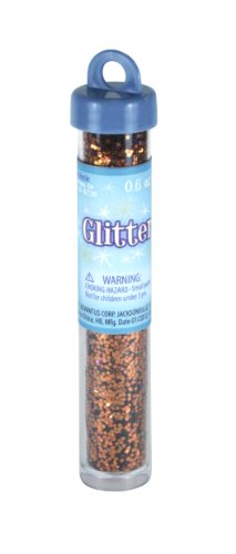 Sulyn 0.6 oz. Glitter Glue - Orange Metallic
