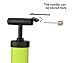 10 Inch Ball Pump, Eco-friendly Portable Hand Pump for Basketball, Soccer, Rugby, Volleyball, Netball, Gym Ball, Inflatable Toy, Toy Balls, Balloon -W/ 2B7 Pin Needle, 1B2 B3 Plastic Needle,1Hose