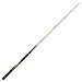 CUESOUL 57 inch 3/4 Jointed Snooker Cue Set Handcraft -Rosewood Butt-Ash Shaft-Mini Extension-Telescopic Butt End Extension-Leatherette Black Case CSSC014