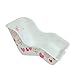 White Doll Bike Seat with Decorate Yourself Stickers for 18 inch Dolls