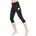 RURING Women's High Waist Yoga Pants Tummy Control 4 Way Stretch Running Pants Workout Leggings