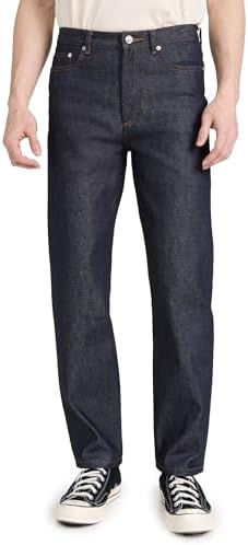 APC(アーペーセー) A.P.C. Men's New Standard Raw Indigo Jeans, Blue