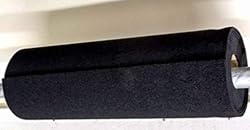 Gourd Black Woven Loop Material, Wide Loop Fabric