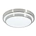 GLW 12W 10 inch 6000K Ceiling Light Cool White Round Flush Mount Lighting Ceilinglight for Kitchen Bedroom Dining Room 1000LM 100W Halogen Bulb Equivalent