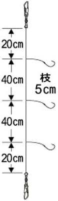 Amazon がまかつ Gamakatsu 堤防船海タナゴ胴突仕掛 U102 6 1 Gamakatsu がまかつ 完成仕掛け