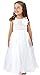 Bow Dream Flower Girl's Dress Sequins Tulle