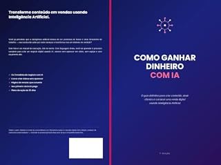 Livro COMO GANHAR DINHEIRO COM INTELIGÊNCIA ARTIFICIAL
