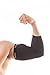 CopperSport Copper Compression Elbow Sleeve Support - Suitable for Athletics, Tennis, Golf, Basketball, Sports, Weightlifting, Joint Pain Relief, Injury Recovery (Single Sleeve)