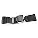 Ansblue Airplane Seat Belt Extender,for Southwest Airlines, FAA Approved / E4 Safety Certified,Gift Box Packaging- Black/Type B