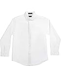 Nautica Big Boys' Oxford Shirt, White, 16