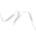 Double Face Satin Ribbon 1/4 inch 100 Yards Roll, White