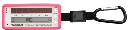 UPC 043774026661, TASCAM TC-1S Solar Powered Tuner - Pink