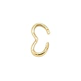 Beadalon Gold Plated Small Quick Link Figure 8 Connectors 6mm Long (65 Pcs)