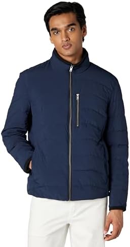 Marc New York by Andrew Marc Mens Sedgwick Faux Leather Moto