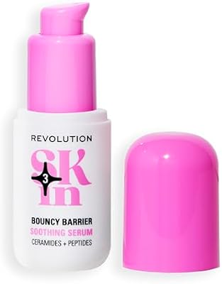 Revolution SKin, Barrier Bounce Soothing Serum, Sérum Calmante com Peptídeos, Fortalece a Barreira da Pele, Vegan e Cruelty-Free, 30ml