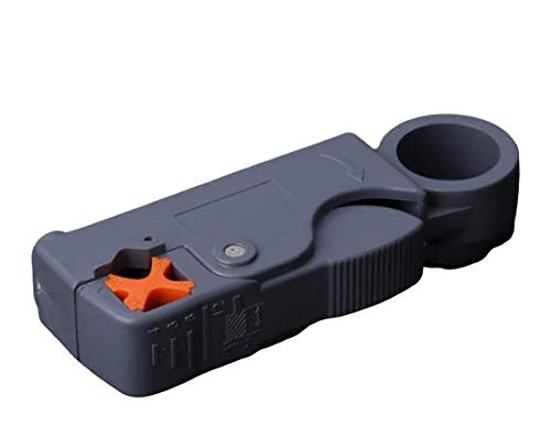Rotary Coaxial Coax Cable Cutter Stripper Network Wire RG6 RG58 RG59 Lead Sky TV