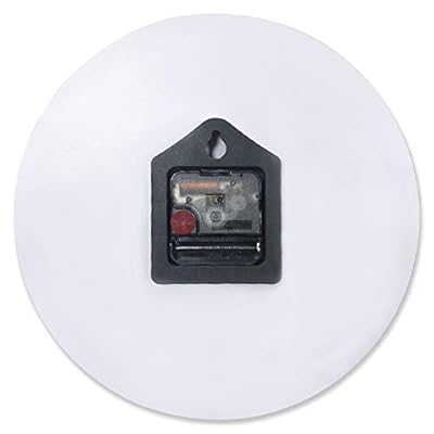 YESOF66 10 inch Round PVC Wall Clock, Silent Non-Ticking Battery Operated Clock, Nautical Navy Blue Anchor White… 31qdEpBD1%2BL