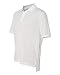 adidas Men's Climalite Textured Solid Polo (White) (Large)