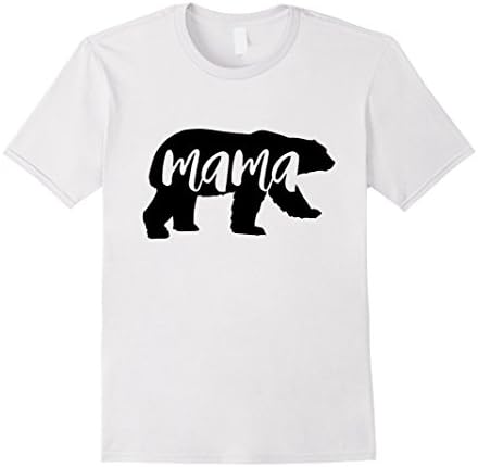Men's mama bear shirt black XL White