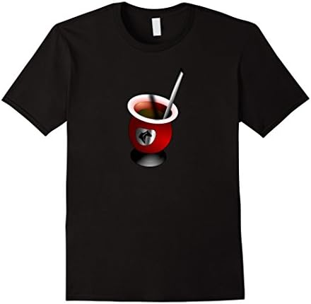 Argentinian Yerba Mate Cup and Bombilla T-shirt