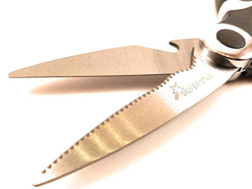 Kitchen Shears Scissors Heavy Duty Stainless Steel Multi Purpose Sharp Chicken Ultrasharp Premium 2 Set - Thumbnail 6