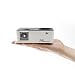 AAXA P6 Mini LED Projector with Rechargeable Battery - Supports 1080p HD, Portable Projector Compatible with Fire TV, iPhone, iPad, PS4, Xbox, HDMI, Onboard Media Player, for Home Theater, Business primary
