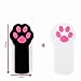 Runfish Laser Cat Toys, Pet Cat Dog Catch The LED Light Pointer Interactive Toys Scratching Training Tool Red Pot Exercise Chaser Toy 2 Pack, Black + White