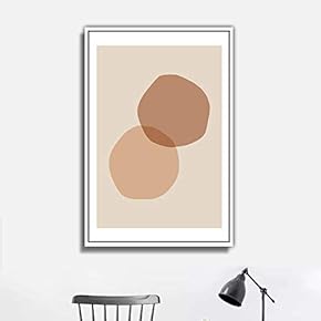 Framed Canvas Wall Art for Living Room, Bedroom Abstract Theme Canvas Prints for Home Decoration Ready to Hang - 16x24 inches