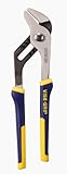 IRWIN Tools VISE-GRIP Groove Joint Pliers, Smooth Jaw, 10-Inch (2078500)