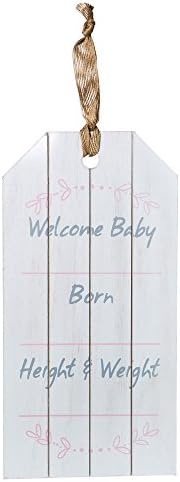 Blossoms and Buds Pink Little Hands Stole My Heart Newborn Keepsake Wall Decor