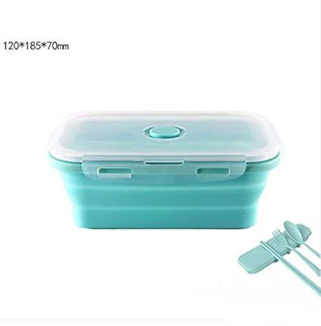AWY-TDXJMBXD Fiambrera De Silicona Plegable Al Aire Libre ...