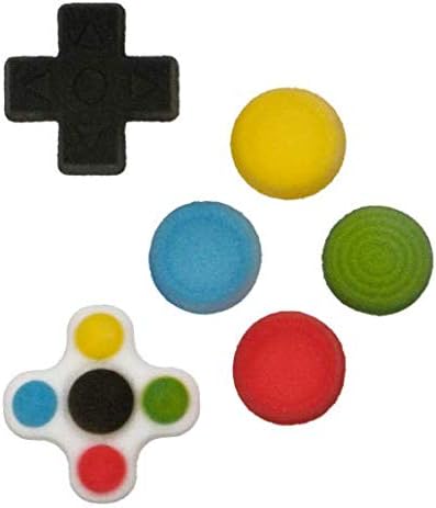 Kids Game Controller2ct Gaming Sugar Decorations with2 Stickers