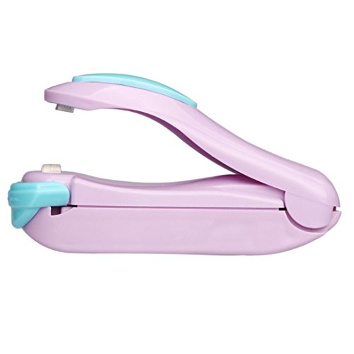 MChoice Portable Mini Heat sealing Machine Impulse sealer Seal Packing Plastic Bag (Purple)