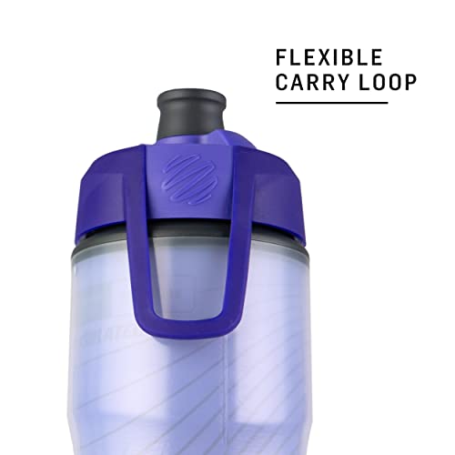 BlenderBottle Hydration Halex Insulated Squeeze Water Bottle with Straw