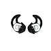 Motanar Replacement Noise Cancelling Double Flange Silicone Earbuds Ear Tips Eargel for Bose QC30 Quiet Control 30 QC20 SIE2 IE3 Soundsport Wireless Earphones Comfortable Soft Silicone 3 Pairs