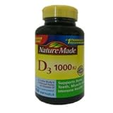 Nature Made Vitamin D3 1000 IU, Mega Size, 650-Count Softgels