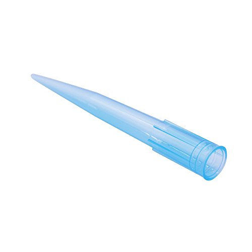 Eowpower 500 Pcs Clear Blue 1000UL 1ml Laboratory Lab Plastic Liquid Pipette Pipettor Tips - Thumbnail 3