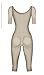 Salome 0525 Women Post Surgery Full Body Shaper Zipper Sleeves Shapewear Fajas Colombianas Reductoras Moldeadoras Completas Post-operatorias Beige L