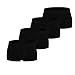 Kaweika Men's Underwear Ultra Soft and Most Comfortable Breathable Boxer Briefs 4 Pack
