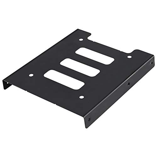 2 Pack SSD Mounting Bracket, Yeung Qee 2.5" to 3.5" SSD HDD Hard Disk Drive Bays Holder Metal Mounting Bracket Adapter for PC (Bracket)