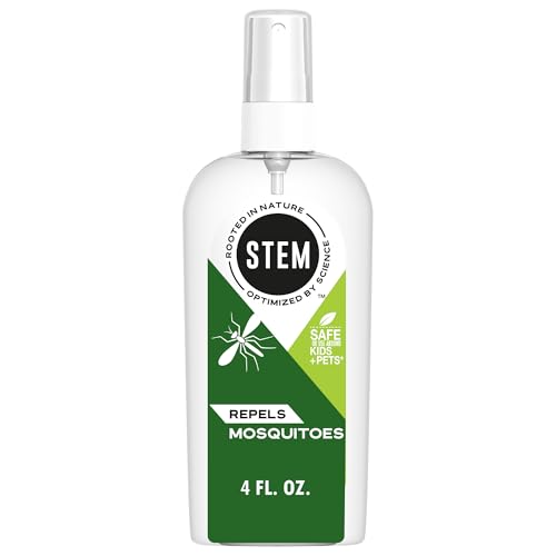 STEM REPELS MOSQUITOES: MOSQUITO REPELLENT SPRAY WITH BOTANICAL EXTRACTS; 4 FL OZ (PACK OF 1)