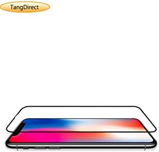 Phone X/XS Screen Protector, Tempered Glass Screen Protector, 3D Full Frame Curved Edge, 9H Hardness, Easy Installation,Case Friendly for iPhoneX/XS
